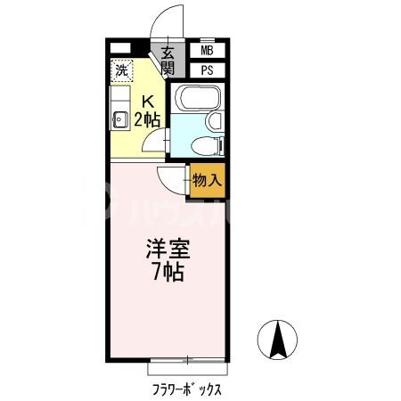 3階の間取り図
