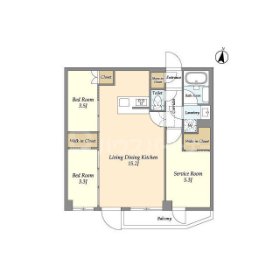 1階の間取り図