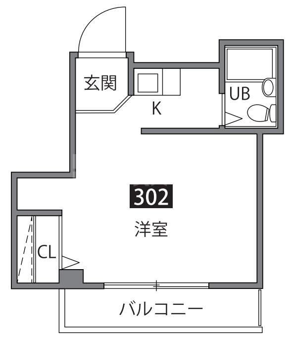 3階の間取り図