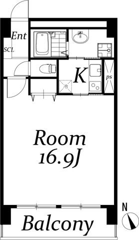 9階の間取り図
