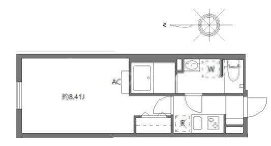 1階の間取り図