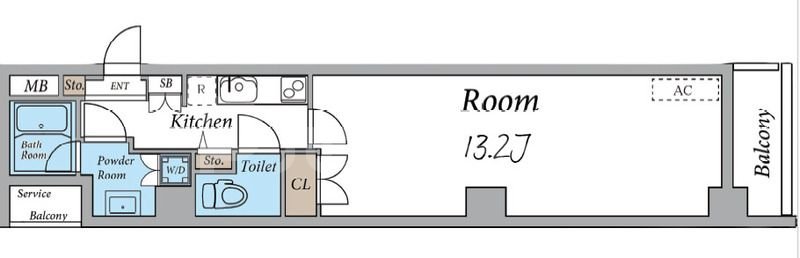 3階の間取り図