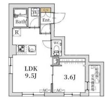 2階の間取り図