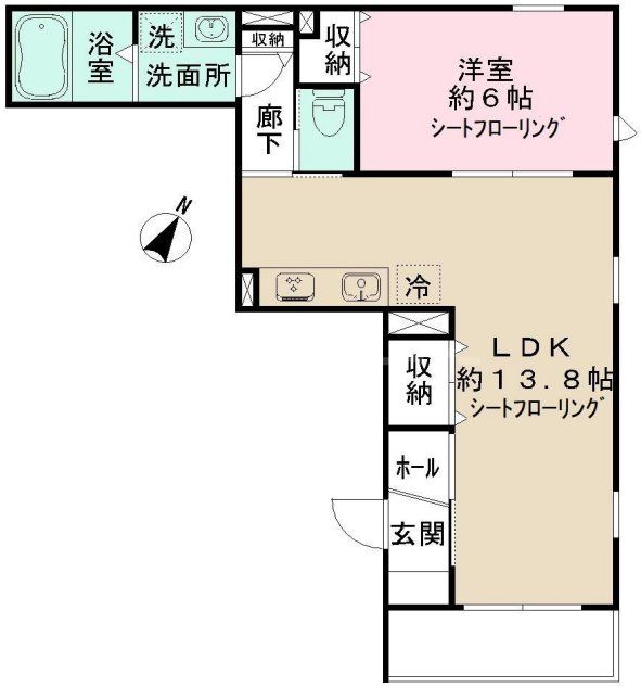 3階の間取り図