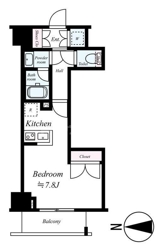 7階の間取り図