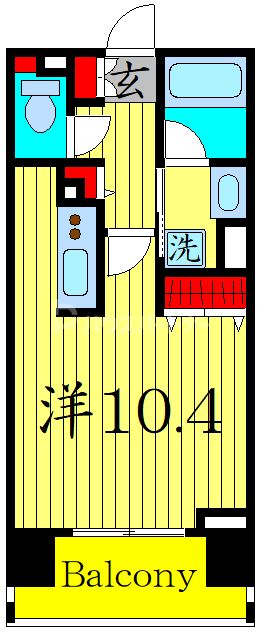 5階の間取り図