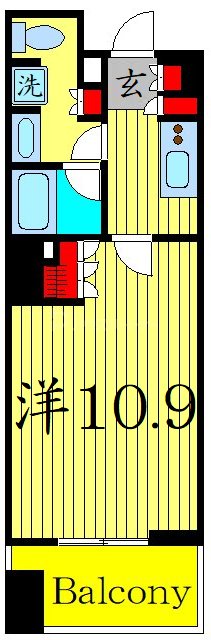 3階の間取り図