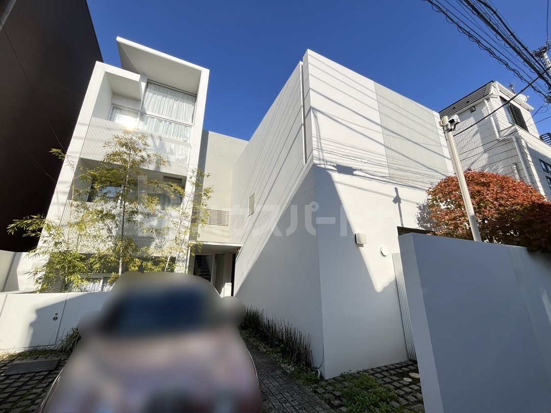 ホワイトキューブ南長崎の外観 ホワイトキューブ南長崎の外観