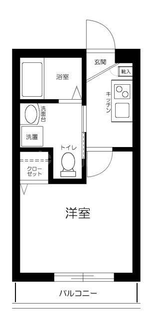 2階の間取り図