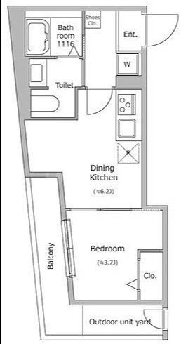 3階の間取り図