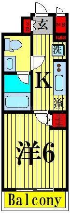 3階の間取り図