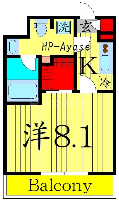 7階の間取り図