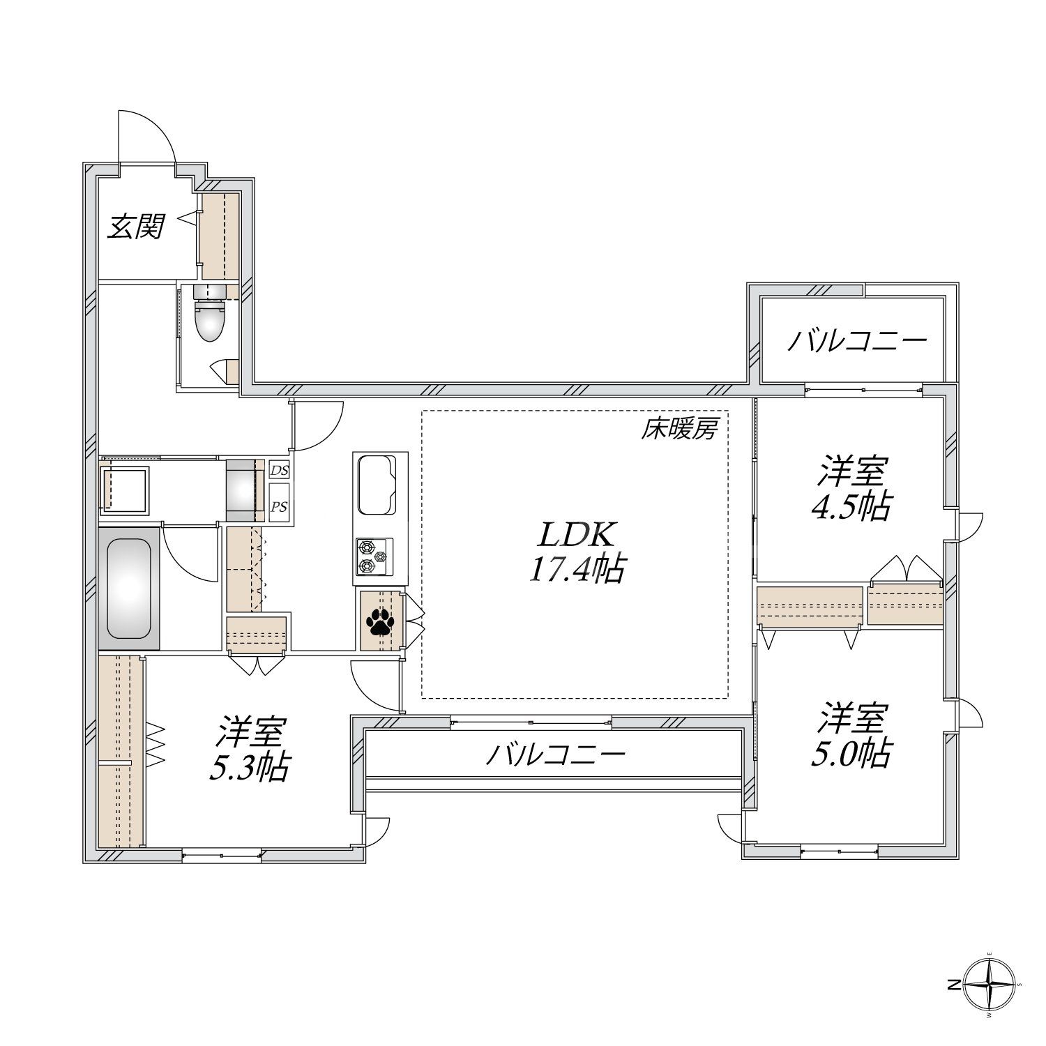 間取図