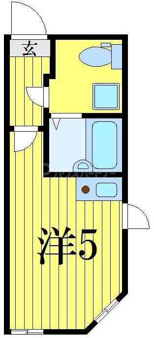 1階の間取り図