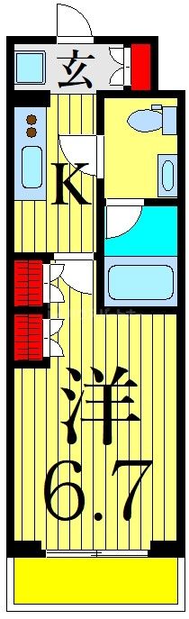 5階の間取り図