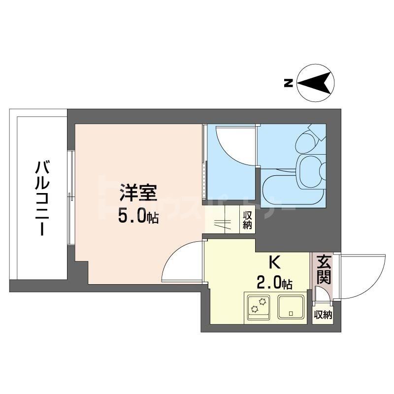 3階の間取り図