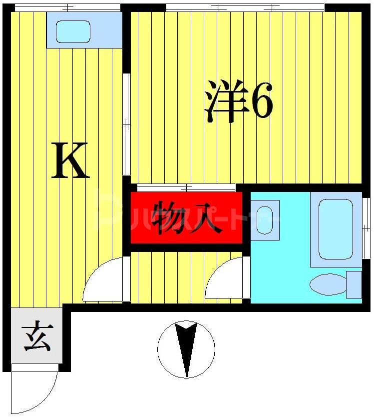 5階の間取り図
