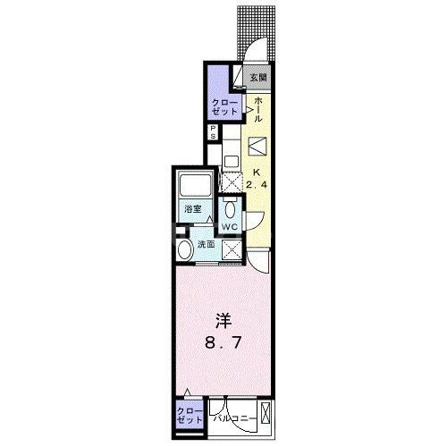 1階の間取り図