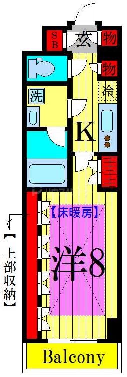 3階の間取り図