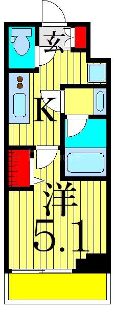 7階の間取り図