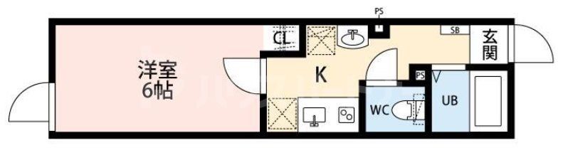3階の間取り図