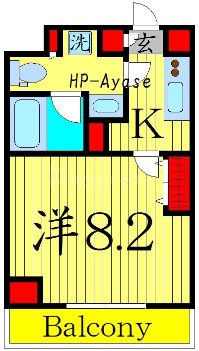 7階の間取り図