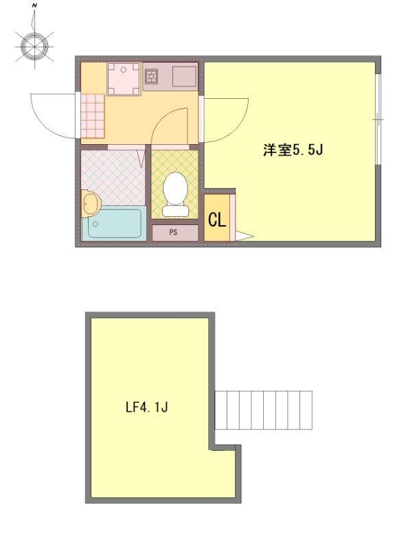 3階の間取り図
