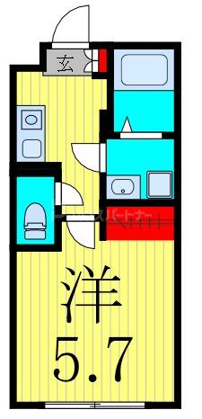 3階の間取り図