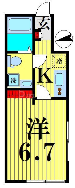 3階の間取り図