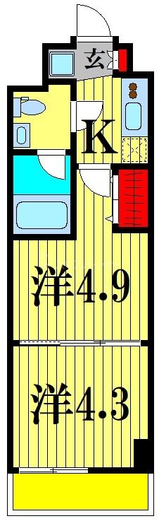 7階の間取り図