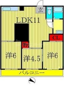 5階の間取り図