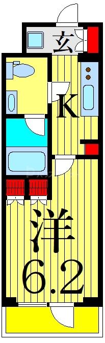 4階の間取り図