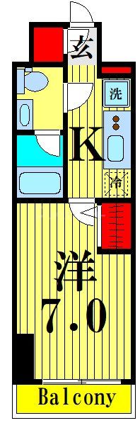 7階の間取り図
