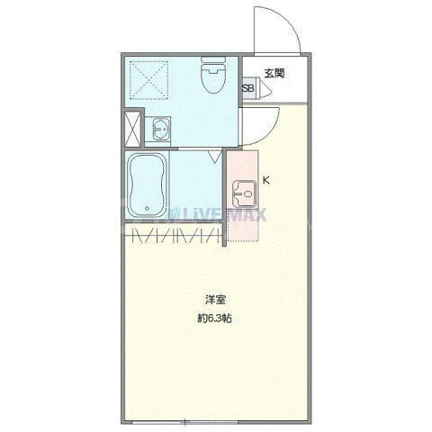 2階の間取り図