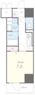 4階の間取り図