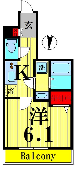 3階の間取り図
