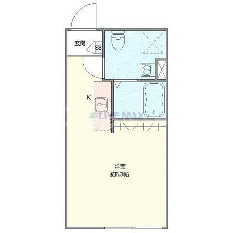 3階の間取り図