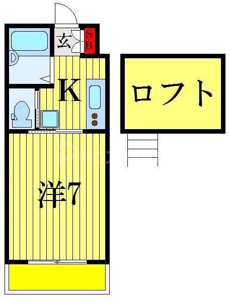 2階の間取り図
