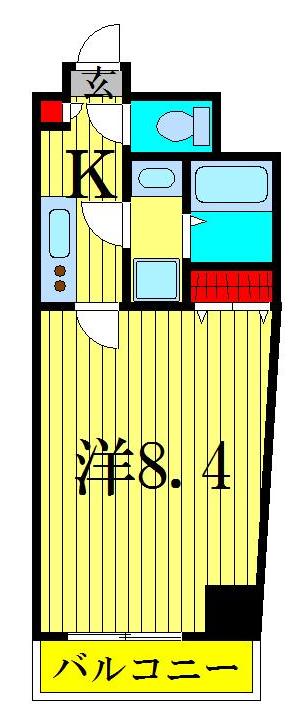 2階の間取り図