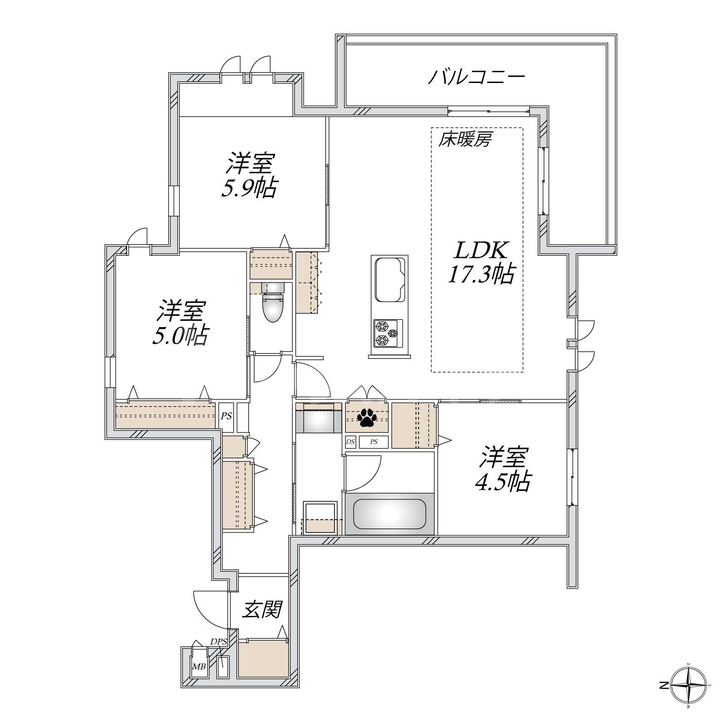 間取図