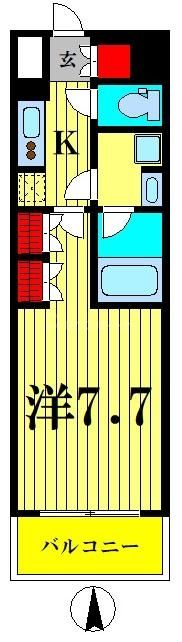 7階の間取り図