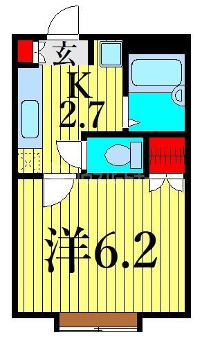 1階の間取り図