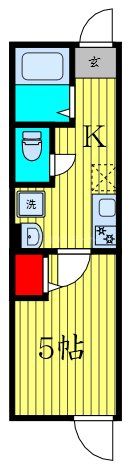 2階の間取り図