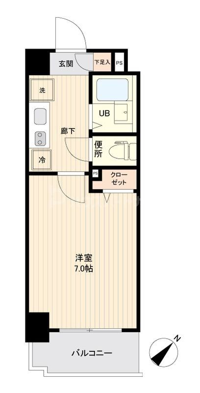 2階の間取り図