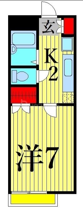 1階の間取り図