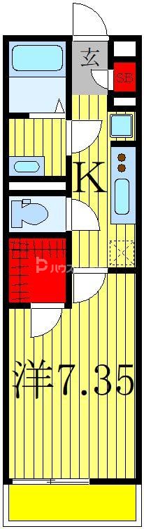 3階の間取り図
