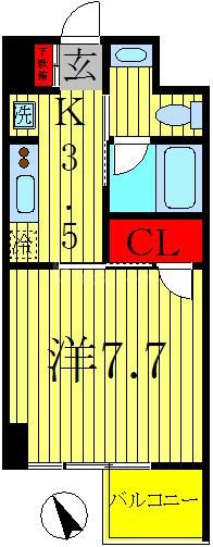 9階の間取り図