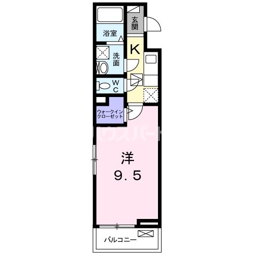 1階の間取り図