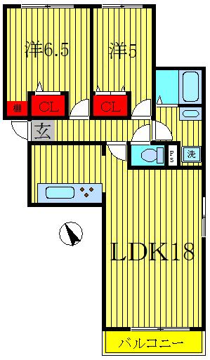 3階の間取り図