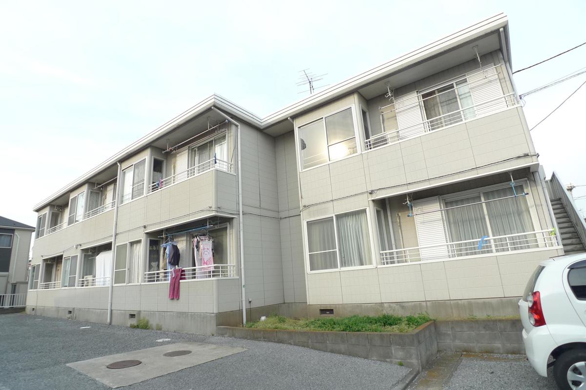 サンハイツ北柏Ｂ棟の外観